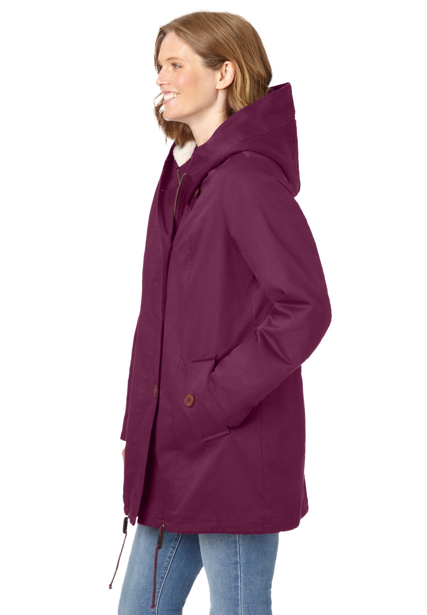 Sherpa-Lined Hooded Parka image number 2