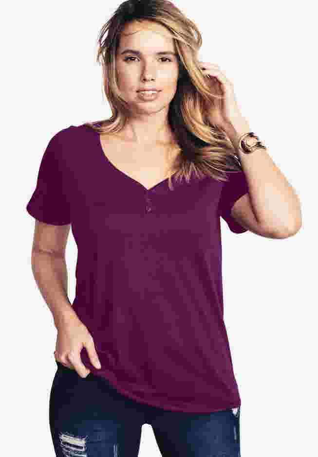 Ultimate Short Sleeve Sweetheart Tee image number 0