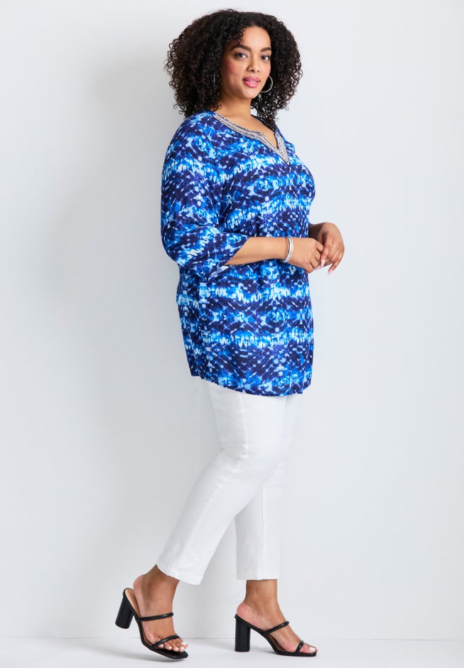 Beaded Embellishment Tunic image number 2