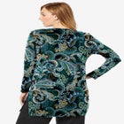 Everyday Stretch Knit Open Front Cardigan image number null