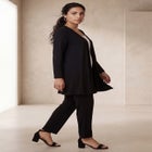 Everyday Stretch Knit Open Front Cardigan image number null