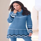 Chevron Border Sweater image number null