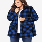 Hooded Fleece Coat image number 0