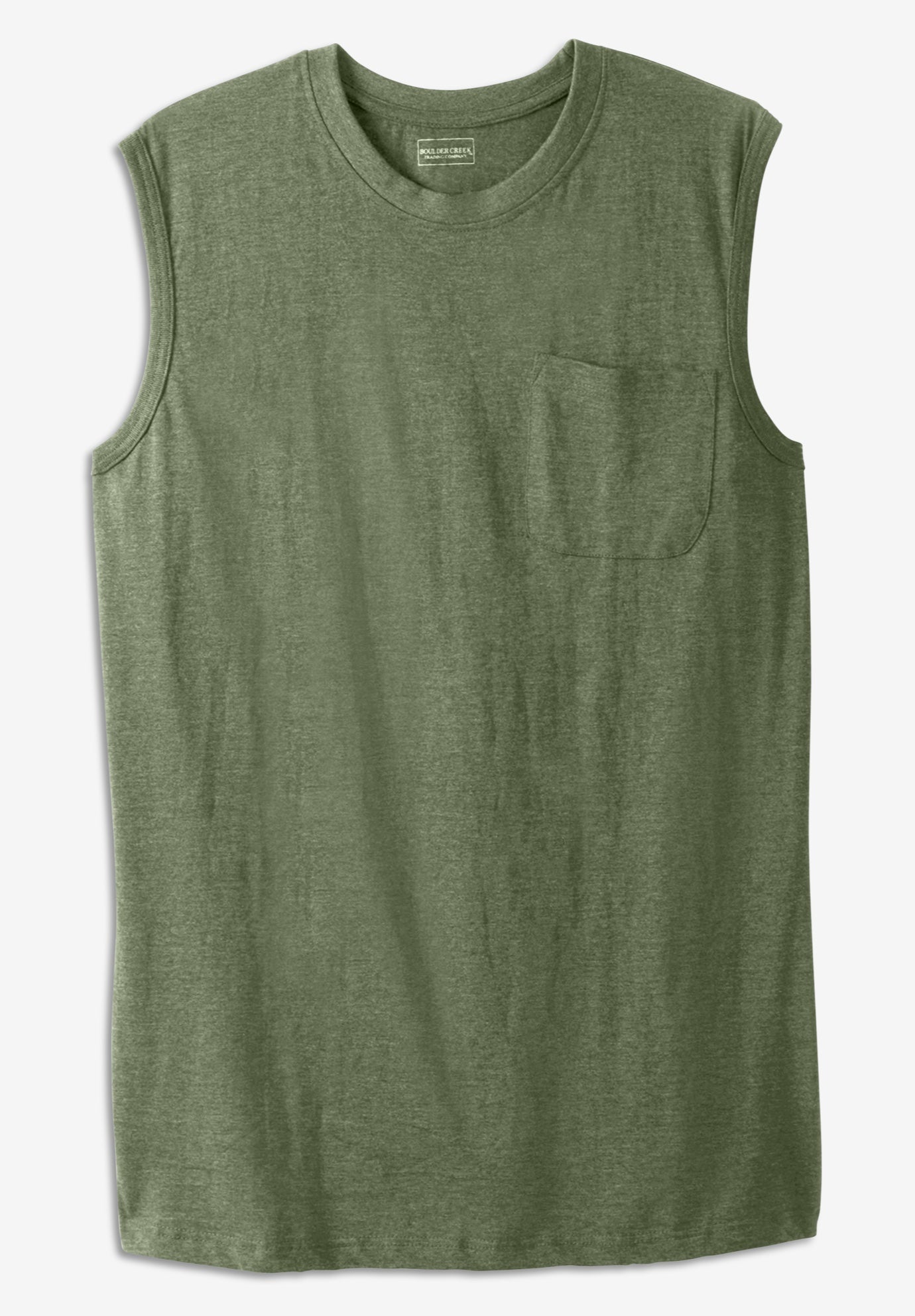 Heavyweight Pocket Muscle Tee image number 0