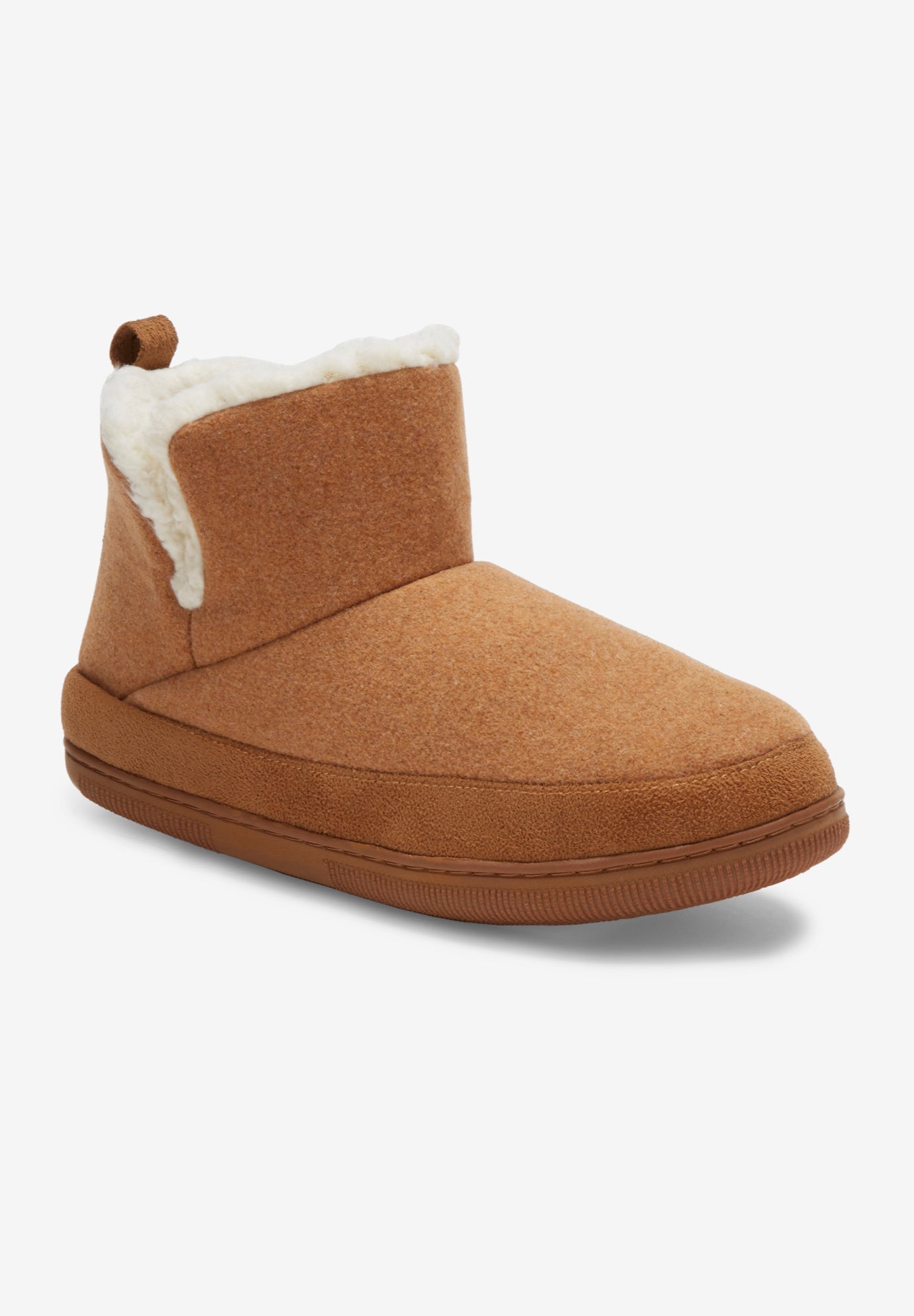 Sherpa Lined Comfort Slipper Boot image number 0