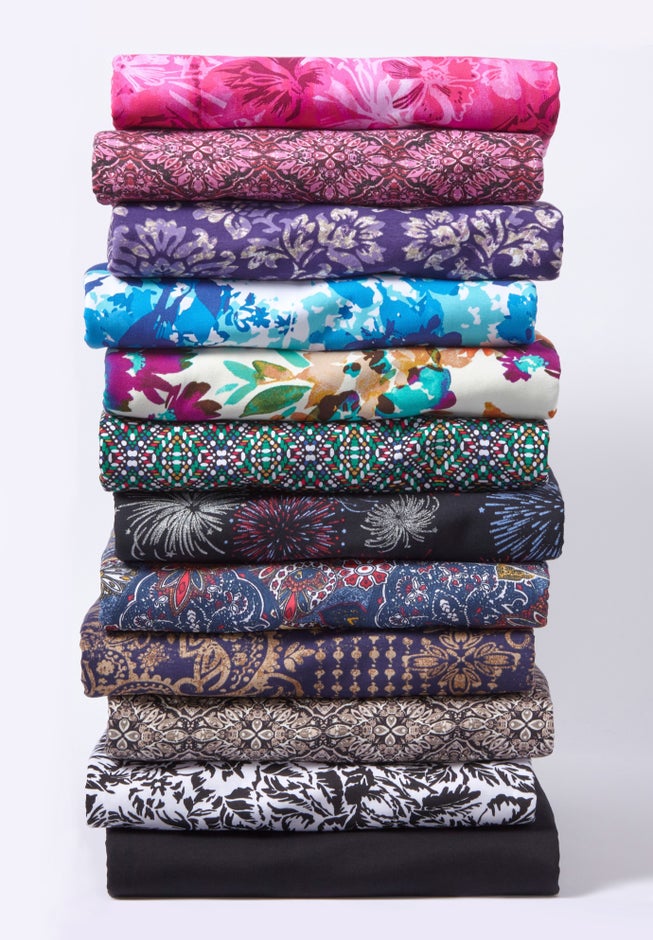 Suprema® Ultra-Soft Scoopneck Tee image number 3