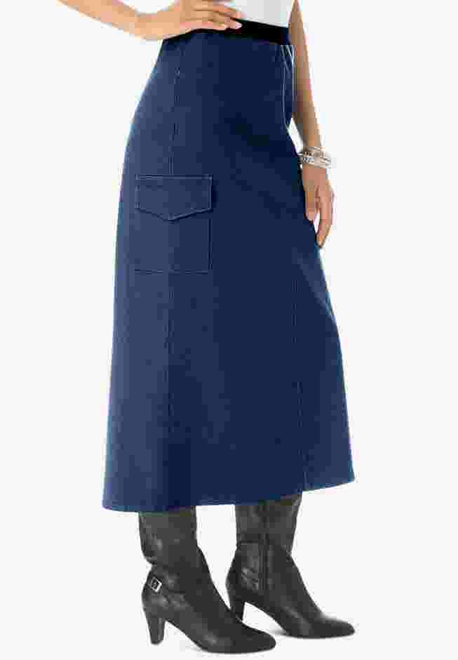 Invisible Stretch® All Day Cargo Skirt image number 2