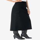 Plus Size Invisible Stretch&reg; All Day Cargo Skirt image number null