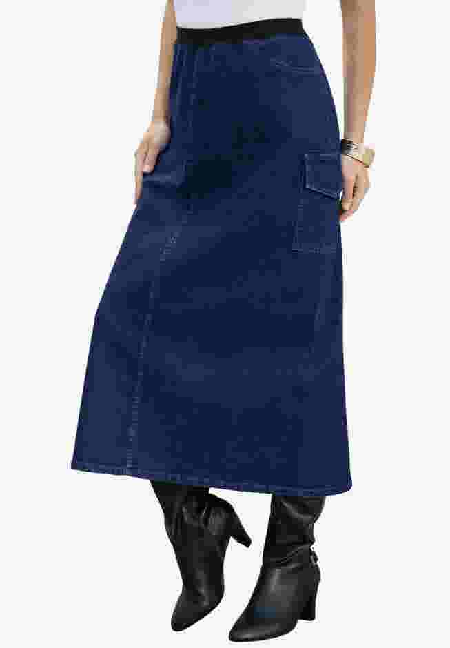 Invisible Stretch® All Day Cargo Skirt image number 4