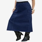Plus Size Invisible Stretch&reg; All Day Cargo Skirt image number null