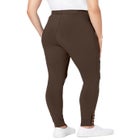 Stretch Cotton Snap-Trim Legging image number null