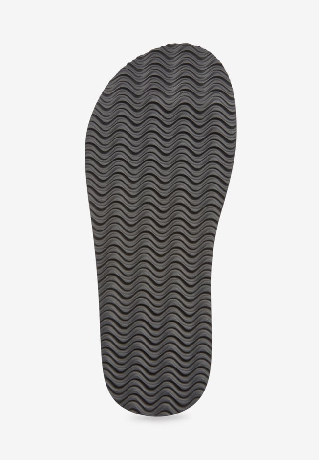 The Sylvia Stretch Fabric Soft Footbed Thong Slip On Sandal image number 2