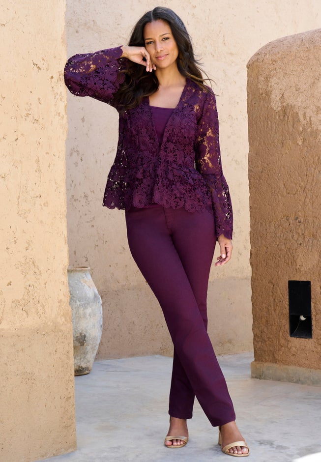 Bell Sleeve Lace Jacket image number 3