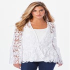 Bell Sleeve Lace Jacket image number null