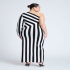 Striped Maxi Dress image number null