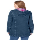 Flannel-Lined Denim Jacket image number 1
