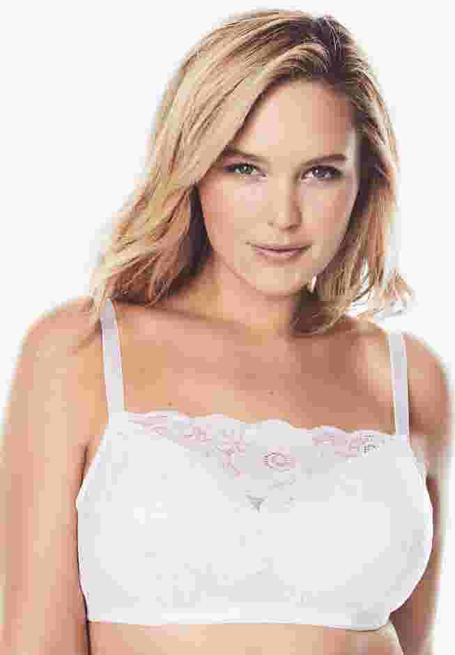 Lace Wireless Cami Bra image number 0