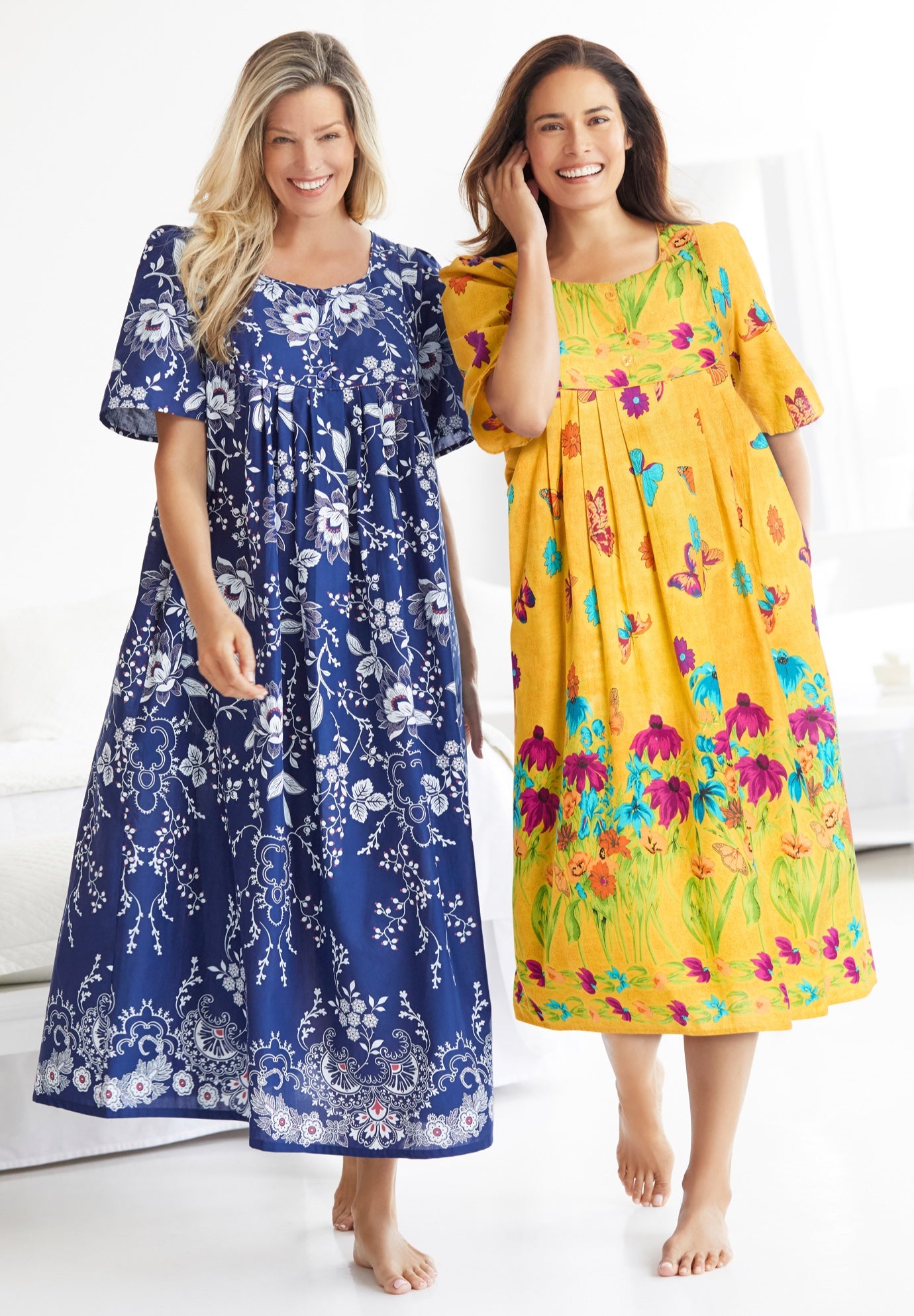 Mixed Print Short Lounger image number 6