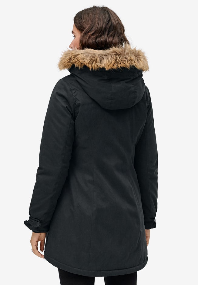 Modern A-line Parka image number 1