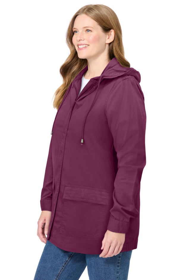 Lightweight Utility Hoodie Jacket image number 2