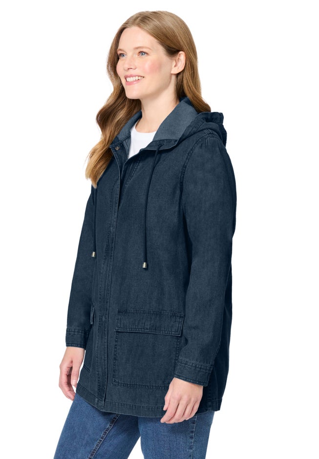 Lightweight Utility Hoodie Jacket image number 3
