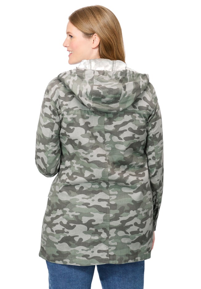 Lightweight Utility Hoodie Jacket image number 1