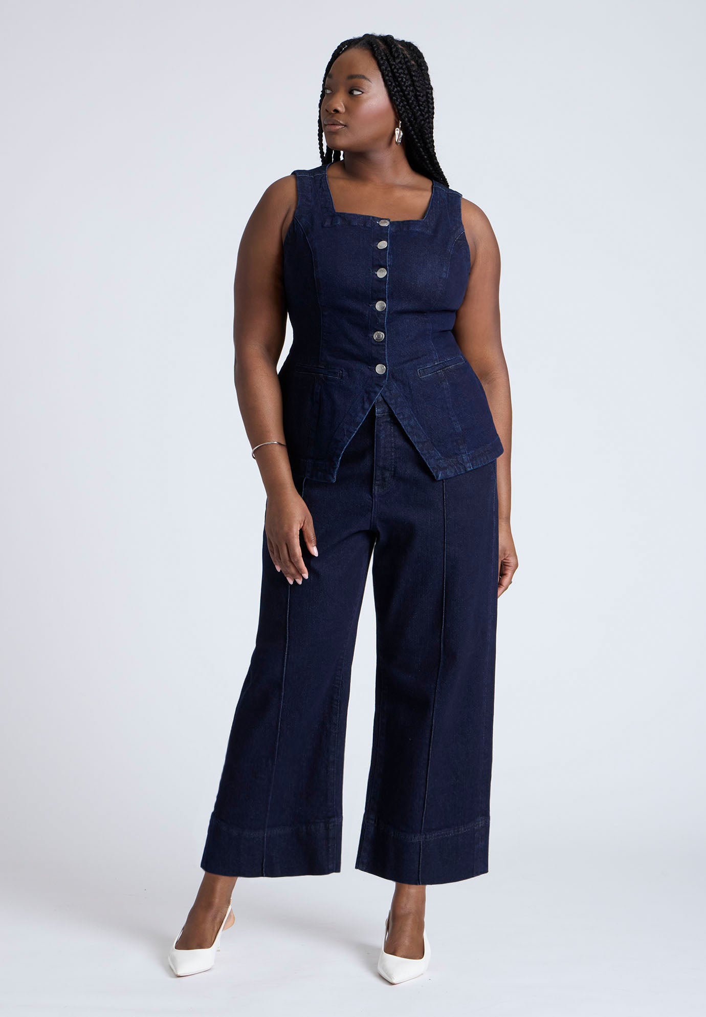  The Pintuck Trouser Jean  image number 0