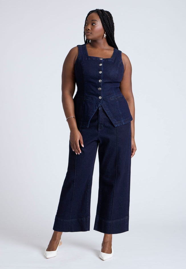  The Pintuck Trouser Jean  image number 0