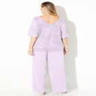 Sparkle & Lace 2-Piece Pant Suit image number null