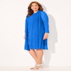 Beaded Trim Jacket Dress Set image number null