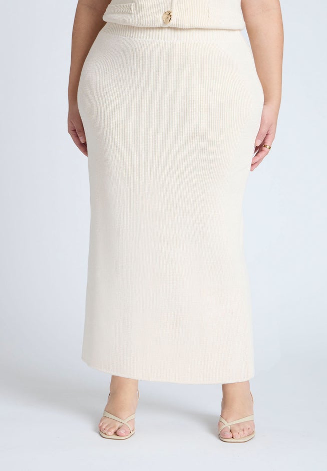 Sweater Midi Skirt image number null