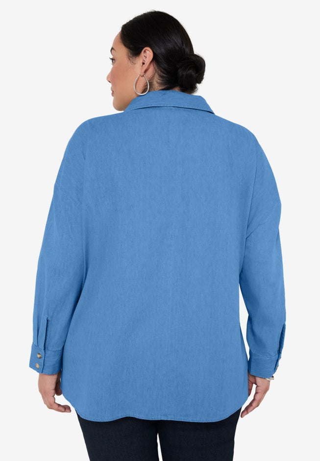 Chambray Blouse image number 1