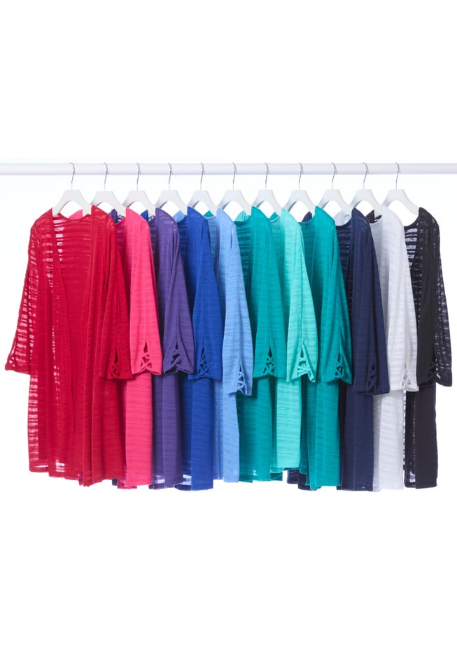 Shadow Stripe Cardigan image number 3