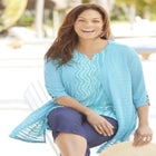 Shadow Stripe Cardigan image number null