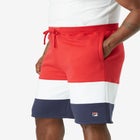 Colorblock Fleece Shorts image number null