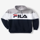 FILA® Fleece Colorblock Hoodie image number null