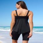 Longer-Length Twist-Front Tankini image number null