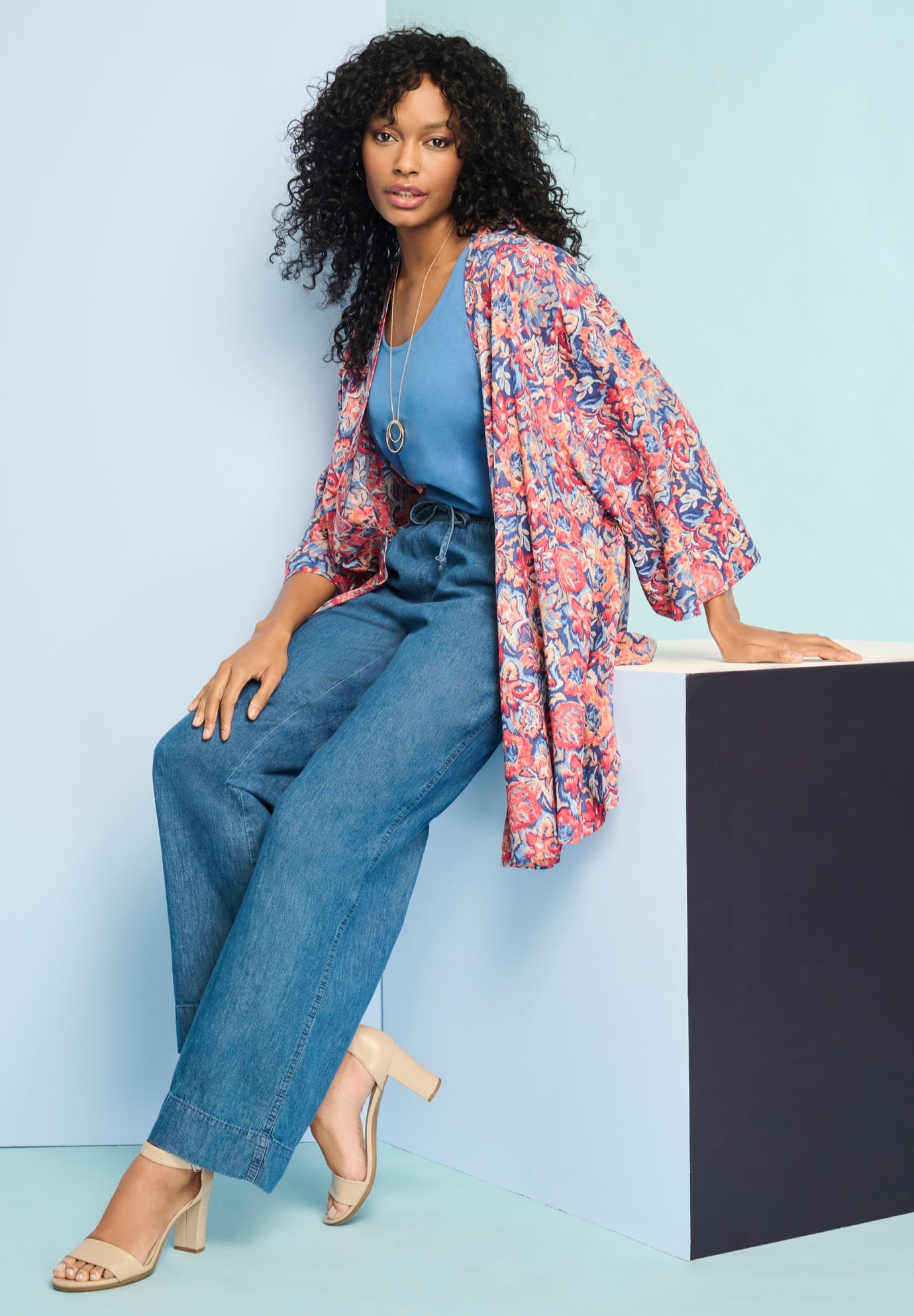 Printed Kimono image number 3