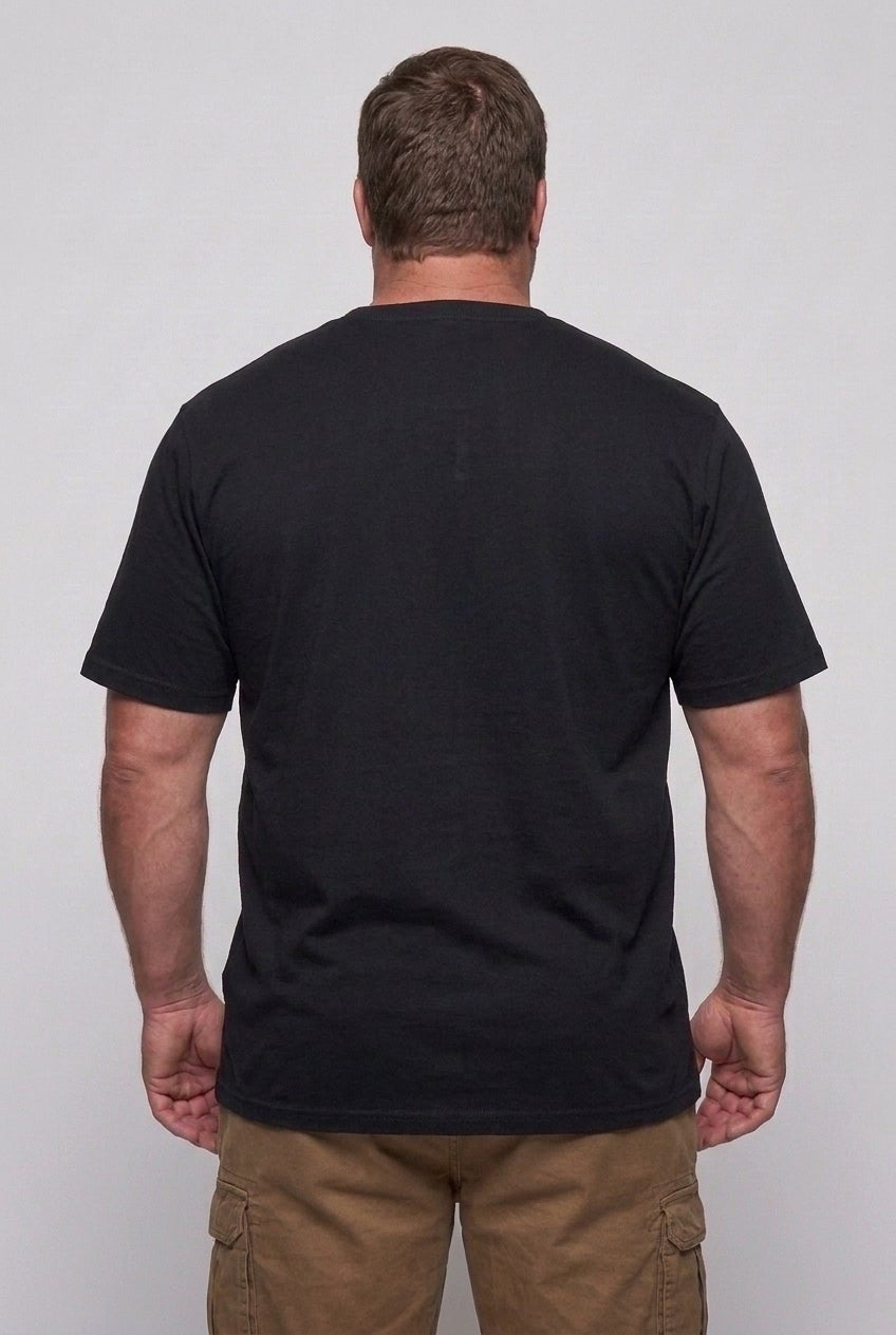 Shrink-Less&trade; Lightweight Pocket Crewneck T-Shirt image number 5