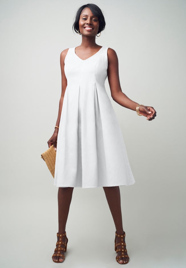 Cotton Denim Dress image number null