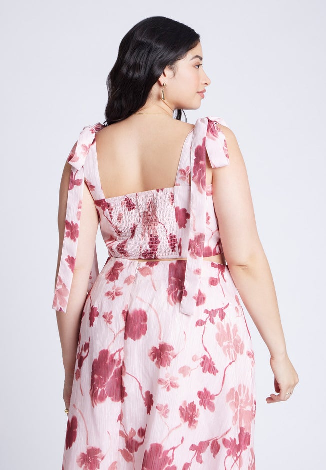 Floral Crop Top image number 1