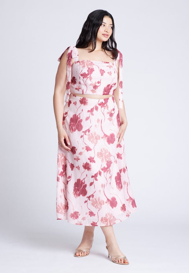 Floral Crop Top image number 2