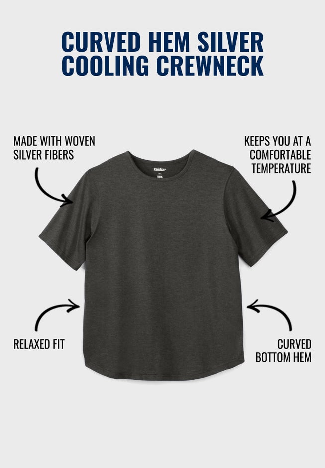 SILVER Cooling Crewneck image number 4
