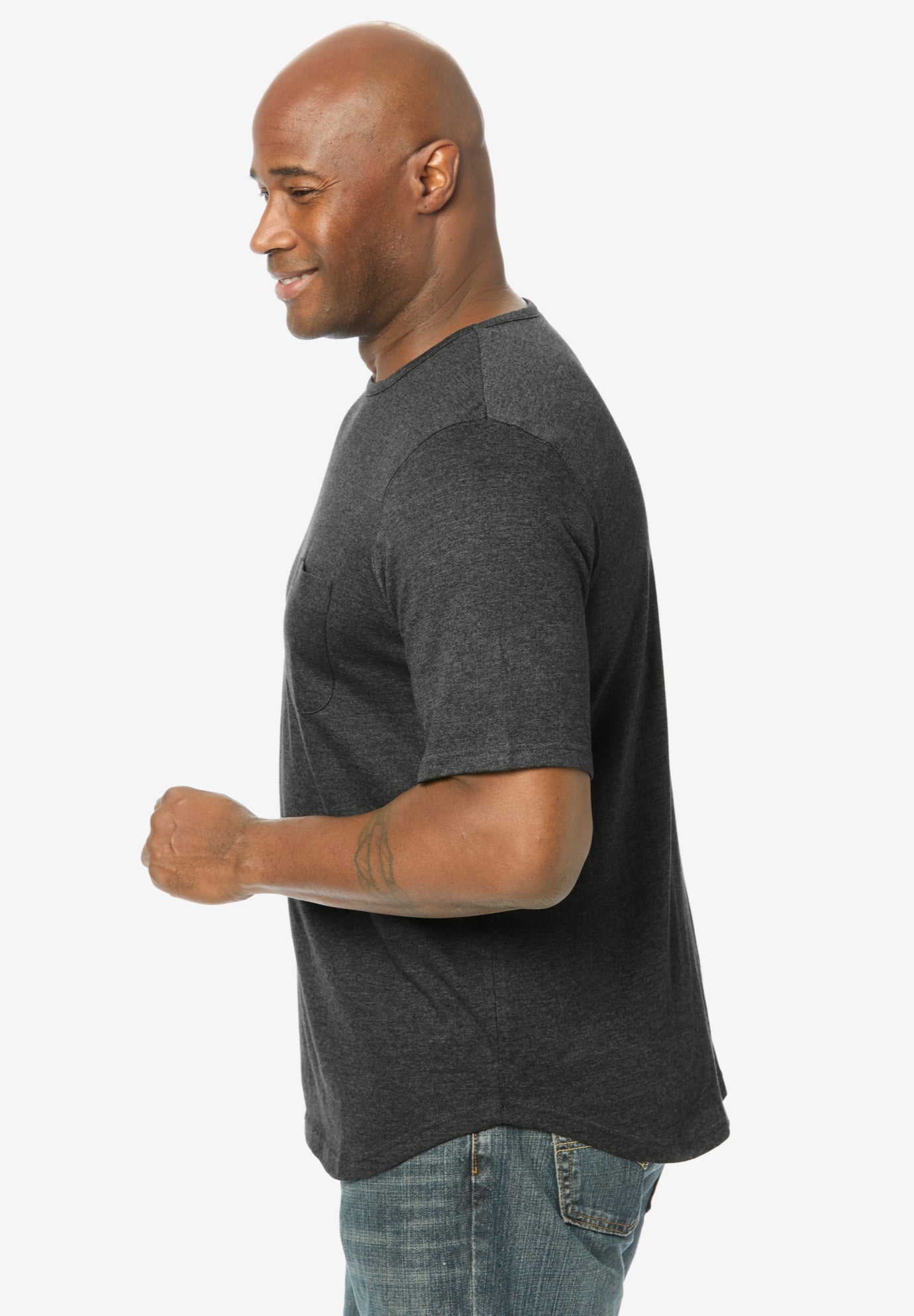 SILVER Cooling Pocket Crewneck image number 2