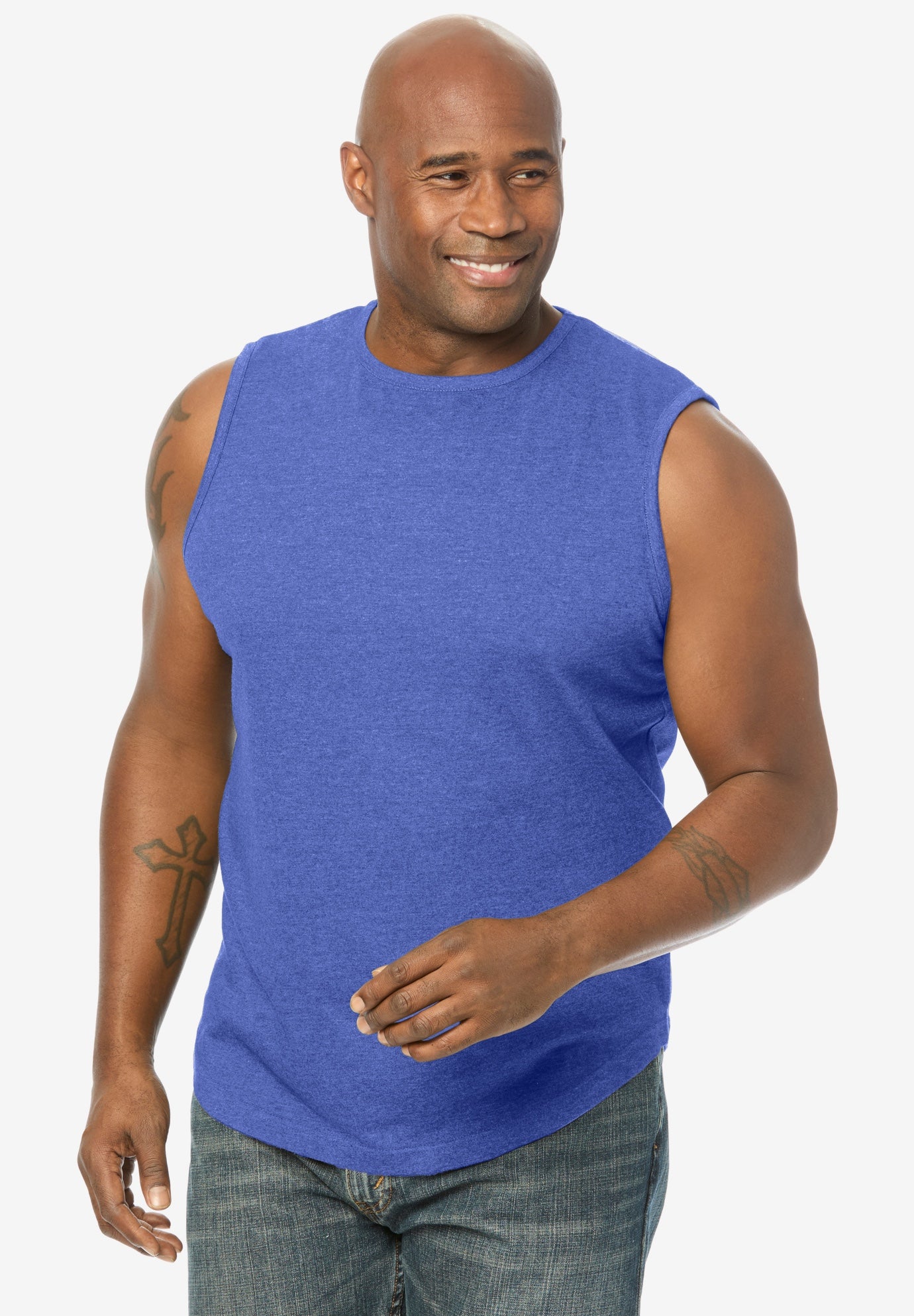 SILVER Cooling Muscle Tank image number 0