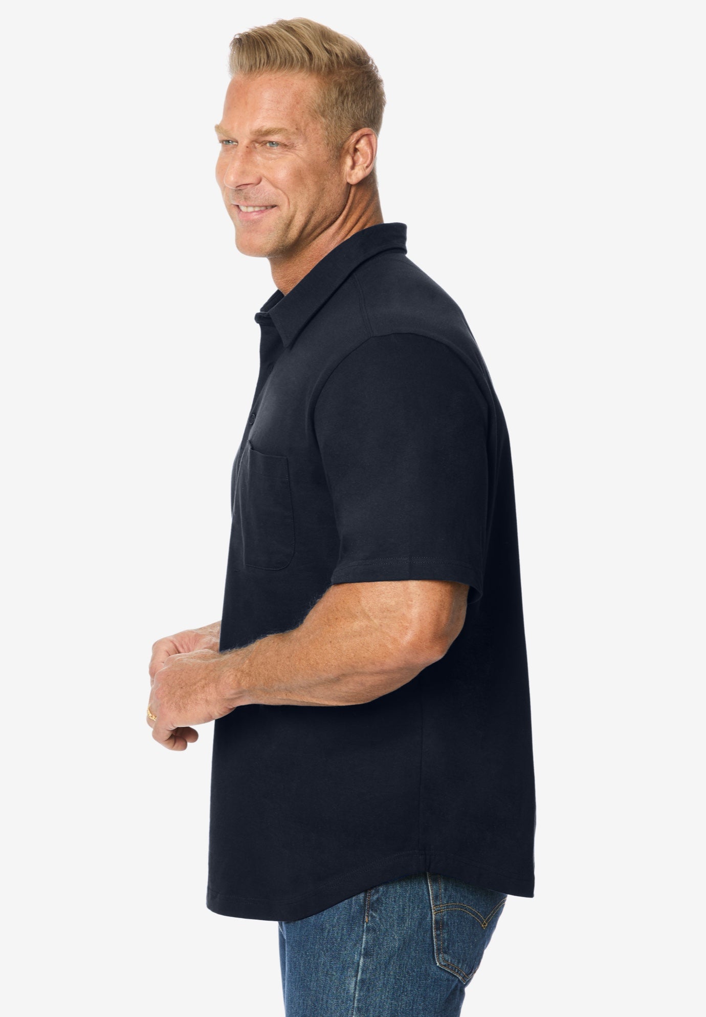 SILVER Cooling Pocket Polo image number 2