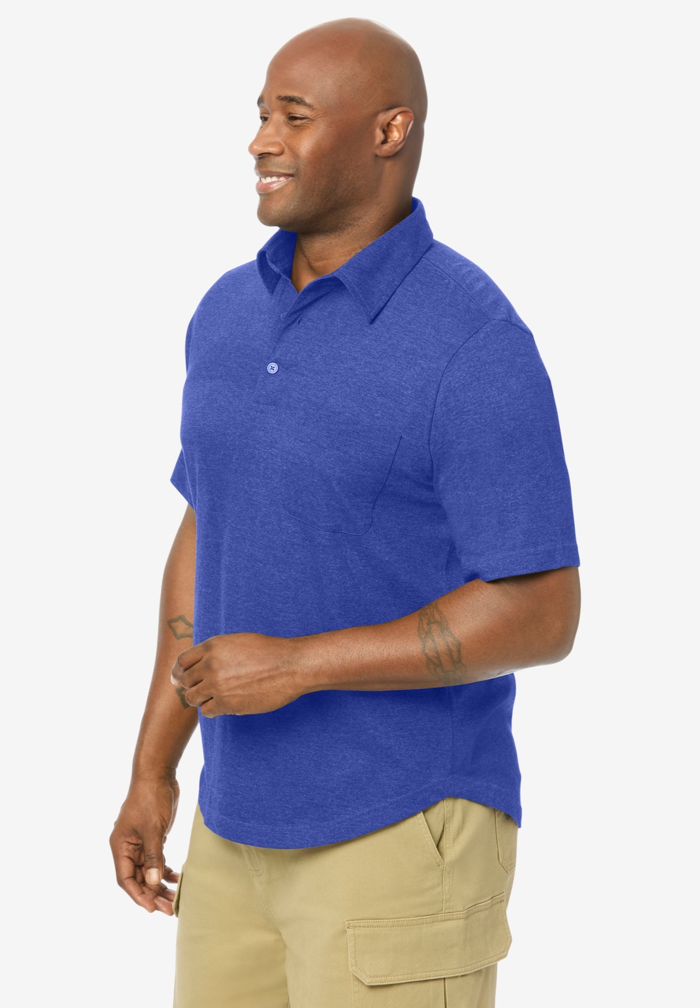 SILVER Cooling Pocket Polo image number 2