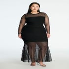 Horizontal Ribbed Sweater image number null