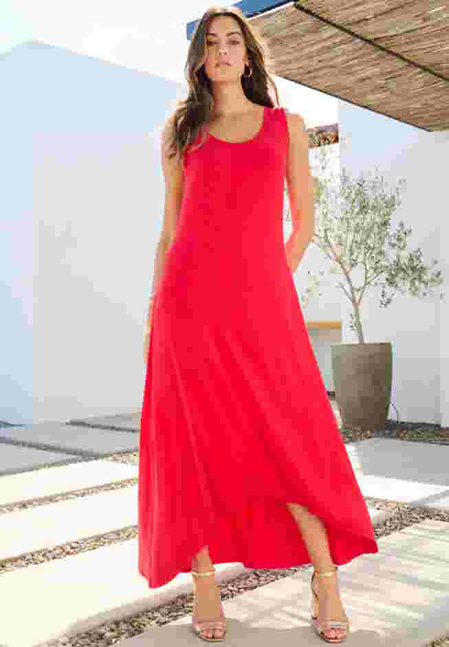 A-Line Maxi Dress image number 0