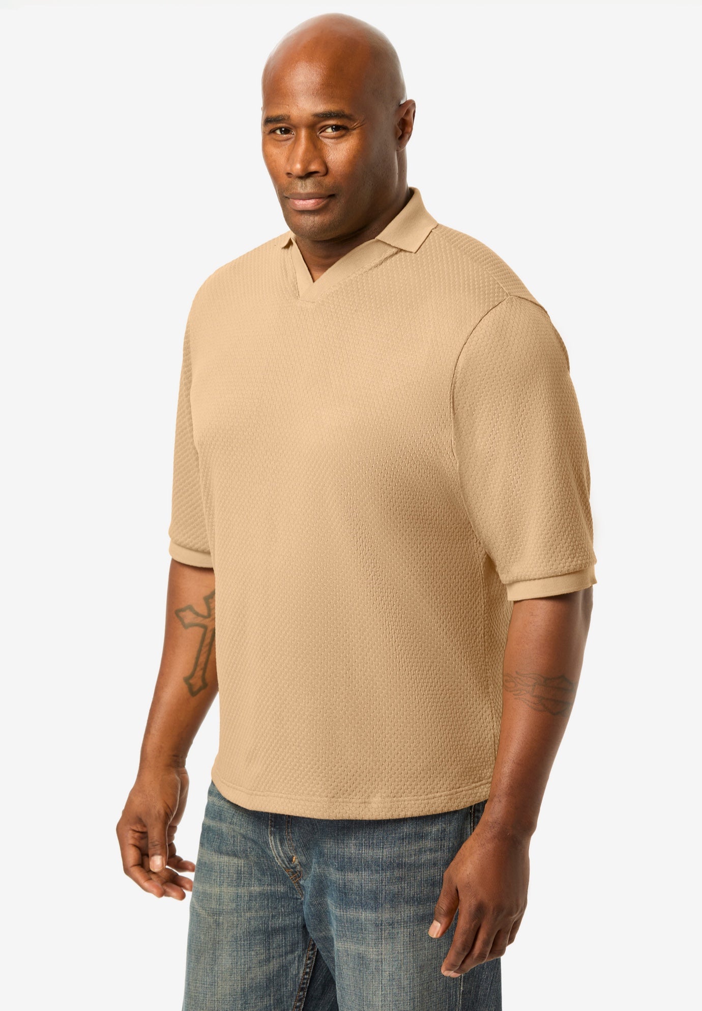 Knit Sweater Polo image number 2